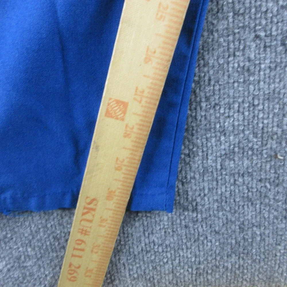 Workrite FR Coveralls Mens 50R Blue Twill Flame Resistant Mechanic Workwear USA